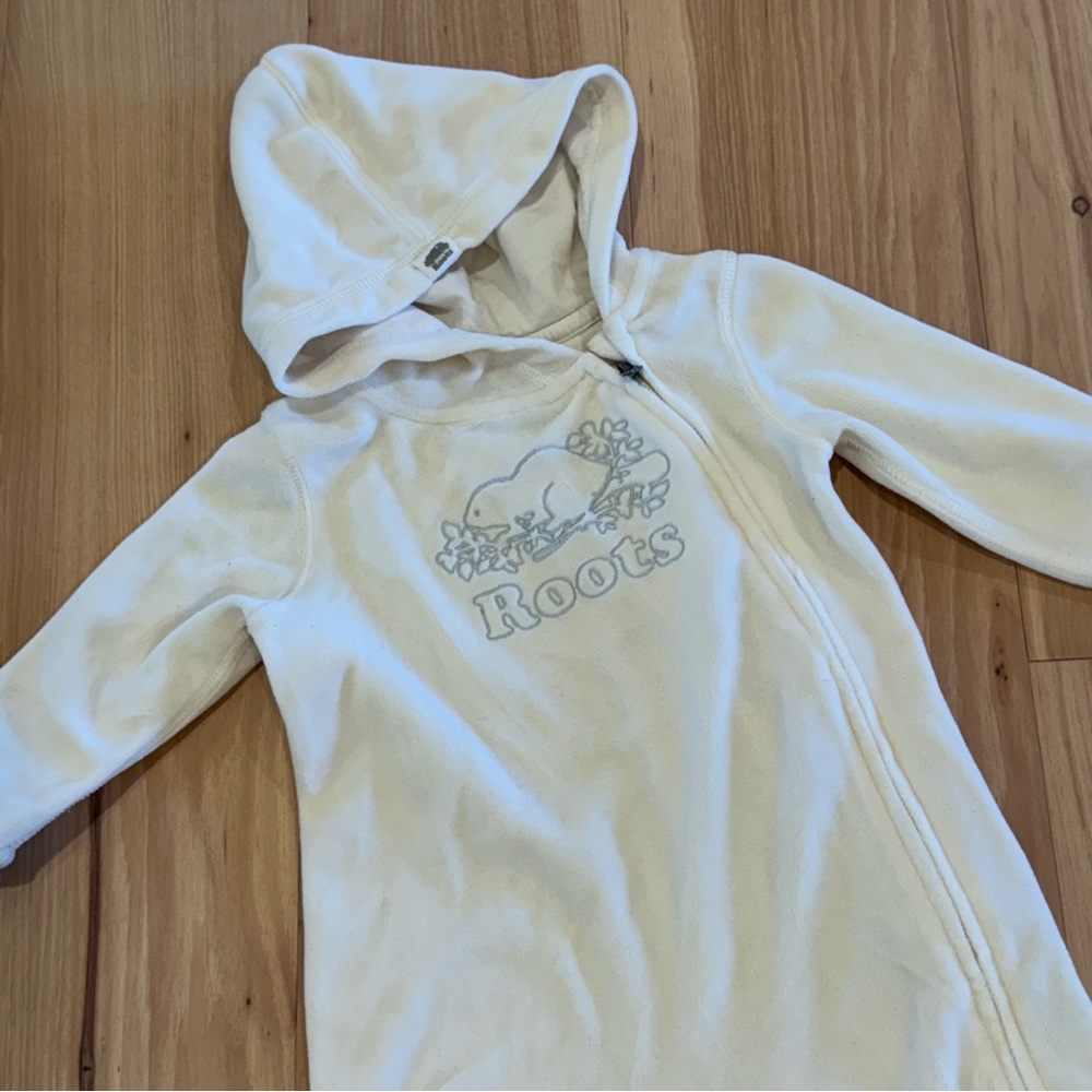 ROOTS Canada Fleece Hooded Onsie